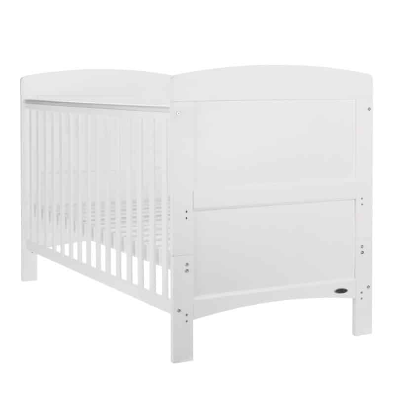 Obaby Grace Cot Bed White - Baby and 