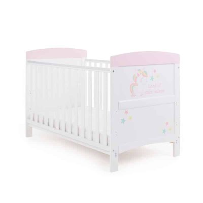 Obaby Unicorn Grace Inspire Cot Bed