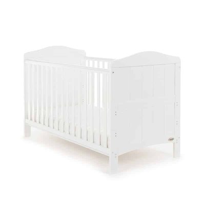 Obaby Whitby Cot Bed White