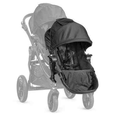 baby jogger city select additional seat unit black