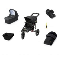 Out n About Nipper V4 Single Plus Accessories - Raven Black