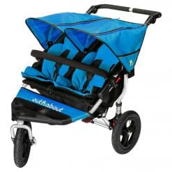 Out 'n' About Nipper Double V4 Plus Accessories - Lagoon Blue