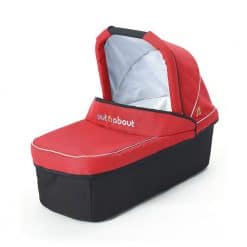 Out N About Nipper Single Carrycot - Carnival Red