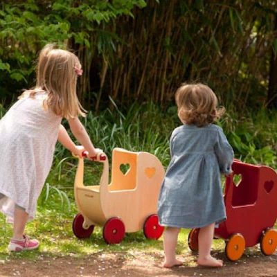 Moover Dolls Pram - Red