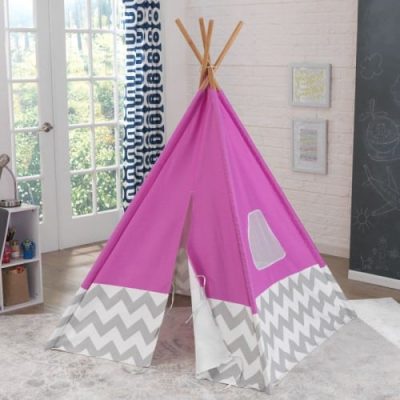 KidKraft Play Teepee - pink