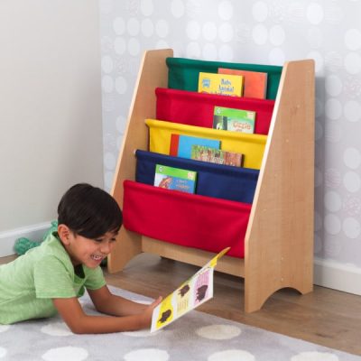 Kidkraft Primary Sling Bookshelf1