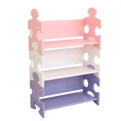 Kidkraft Puzzle Bookshelf - Pastel1