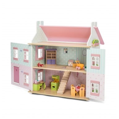 dolls houses made from wood, mayberry manor, lavender, sophie dolls house  and hillside house.