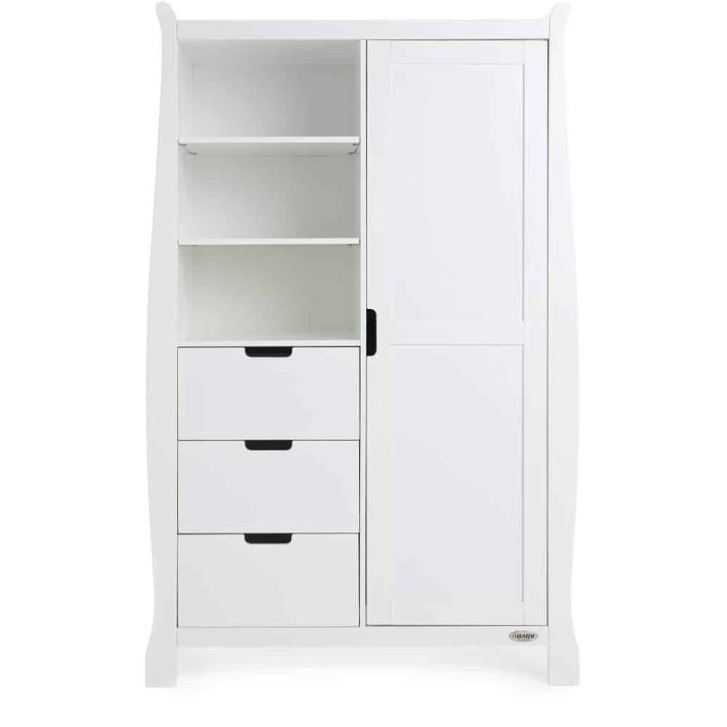 Obaby Stamford Luxe 3 Piece Room Set - White 4