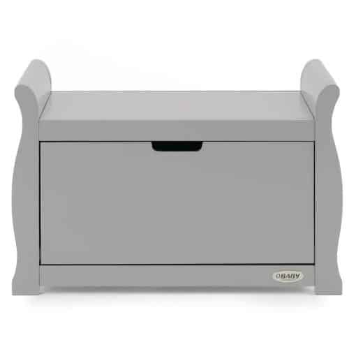 Obaby Stamford Sleigh Toy Box - Warm Grey