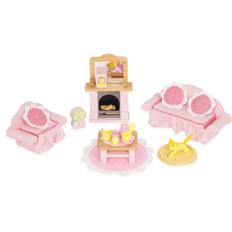 Le Toy Van Doll House Sitting Room Furniture