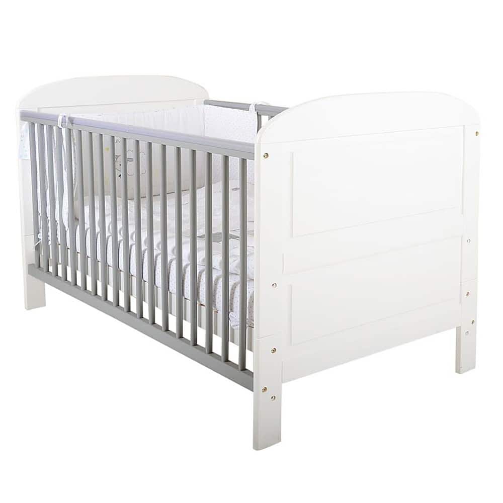 east coast cot top changer white