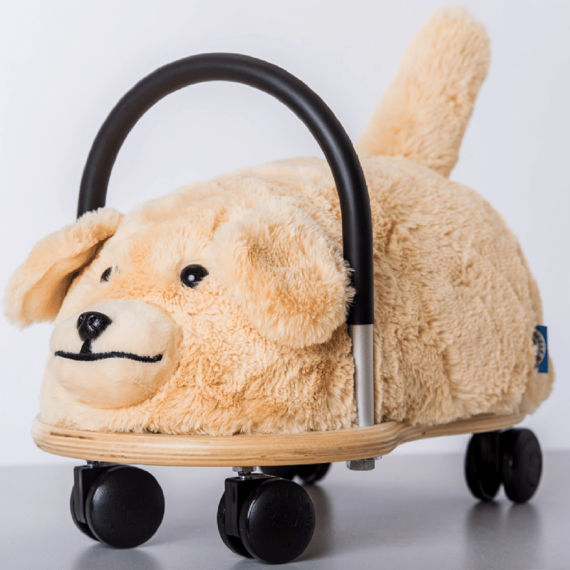 wheelybug plush dog