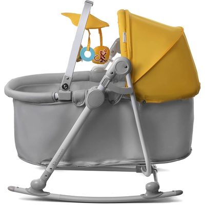 KinderKraft Unimo 5 in 1 Cradle (Yellow)