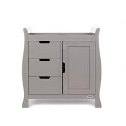 Obaby-Stamford-Sleigh-Changing-Unit-Taupe-Grey-1