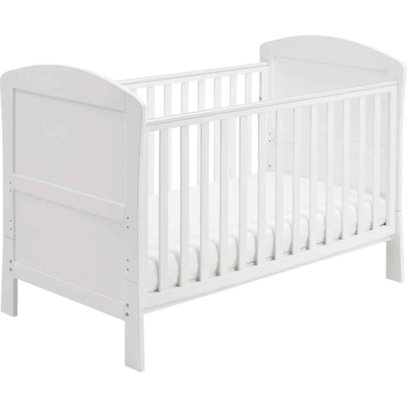 Babymore-aston-dropside-cot-bed-in-white