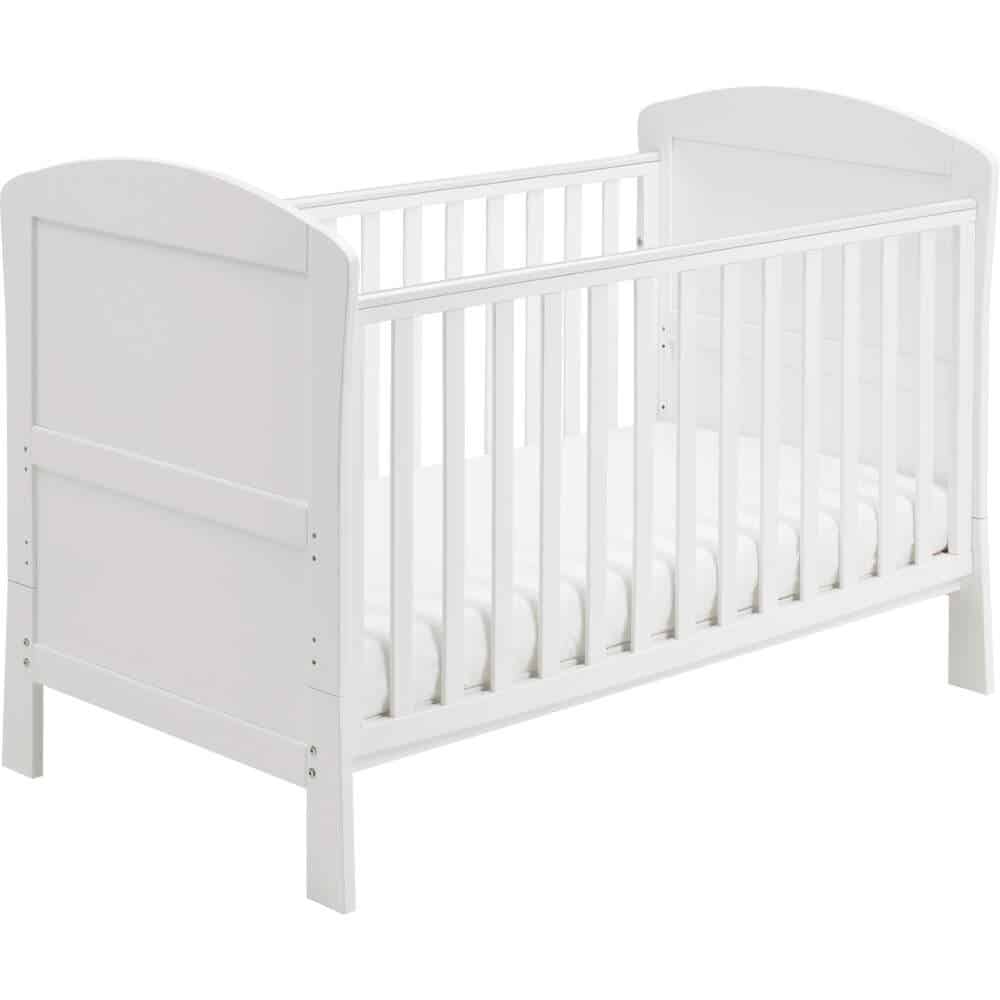 Babymore Aston Dropside Sleigh Cot Bed 