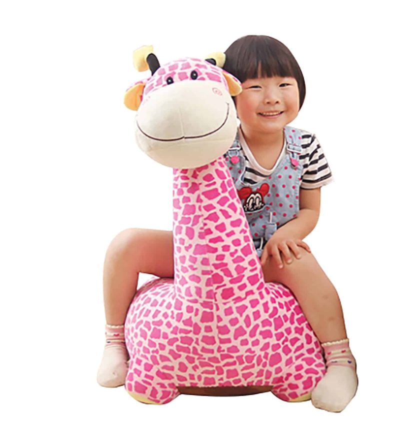 Liberty House Toys Pink Riding Giraffe Chair