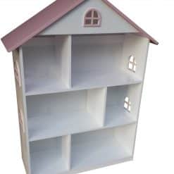 Liberty House Toys - Transport Toy Dollhouse Bookshelf with Cupboard3