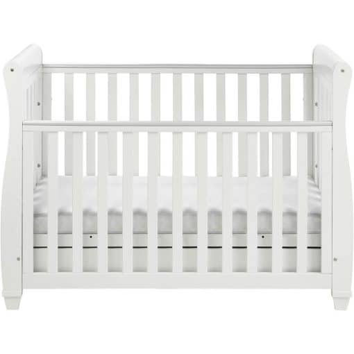 babymore-dropside-cot-bed-eva-in-white-front-on
