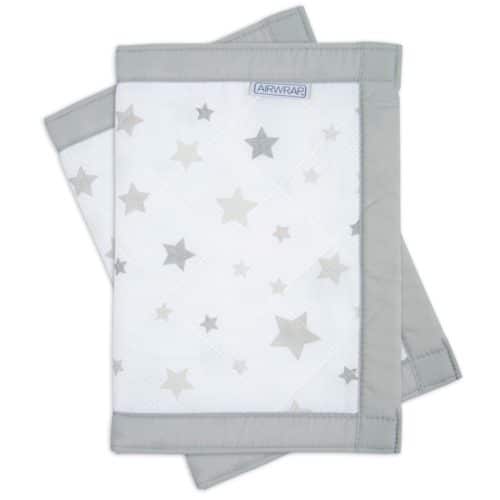Airwrap-2-Sided-Cot-Protector-Silver-Star