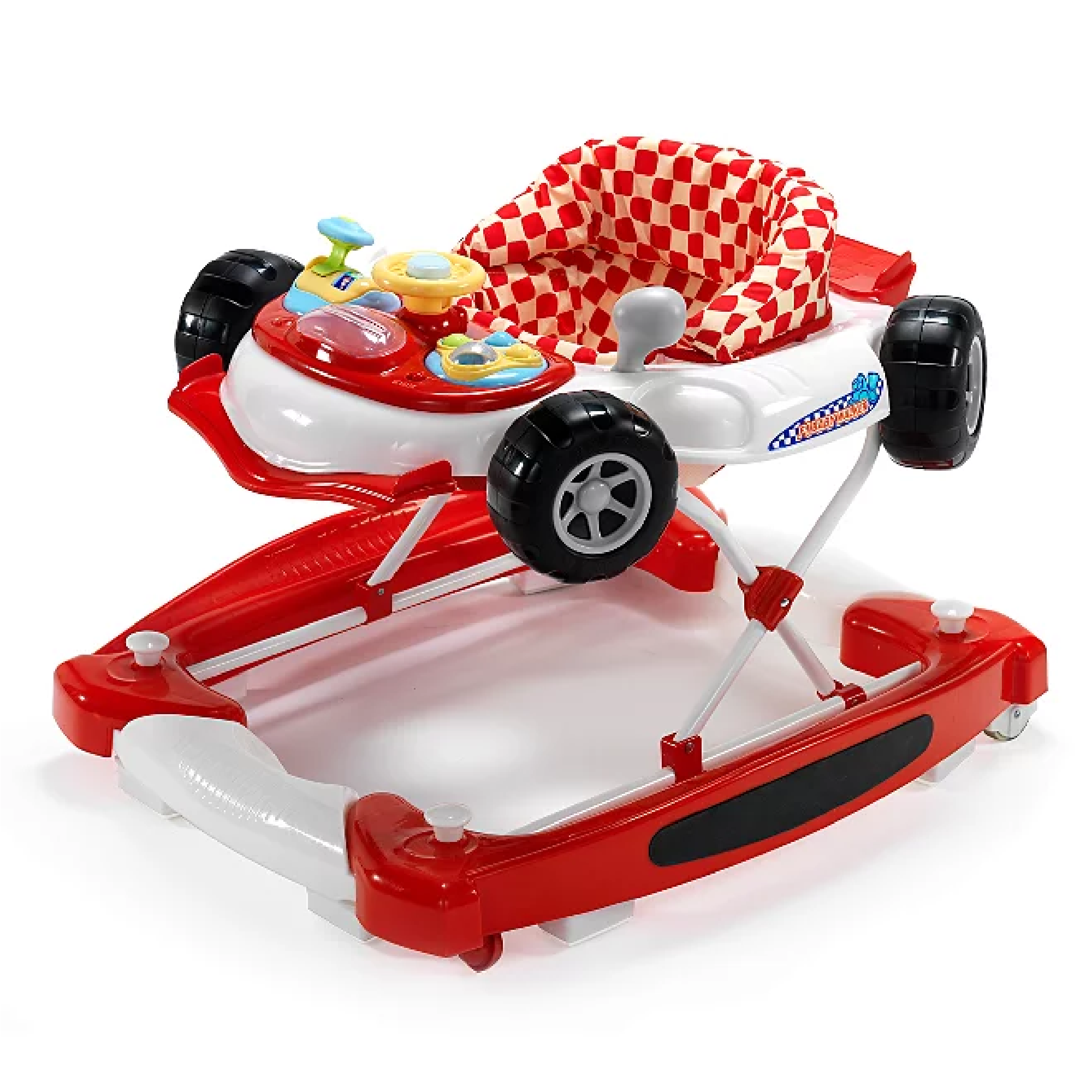 baby walker red car