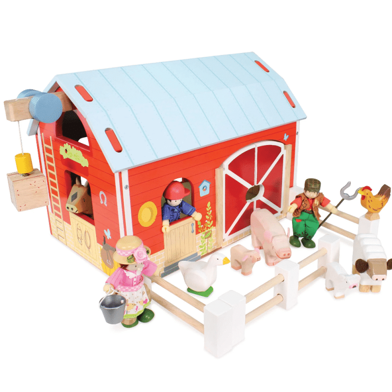 Le Toy Van Red Barn Toy Farm