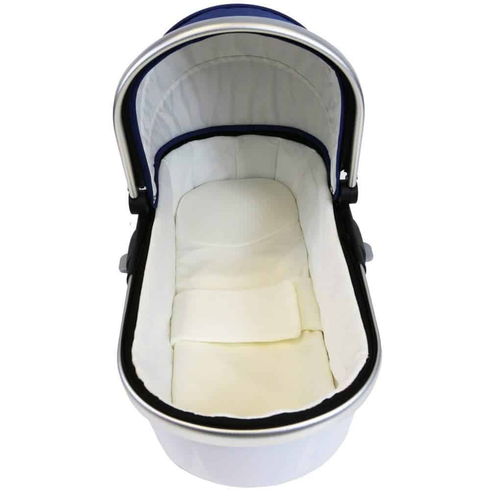 Navy Pearl Marvel Carrycot 