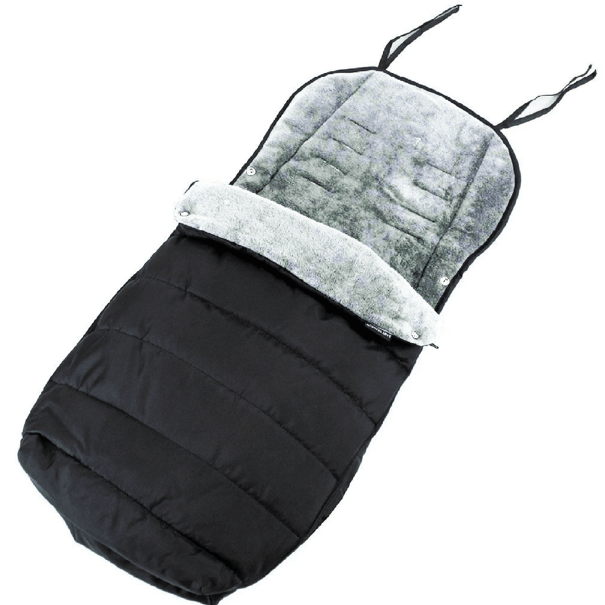 Baby Travel Footmuff Large Black Grey Baby And Child Store