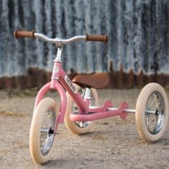 Trybike Steel Balance Trike Pink