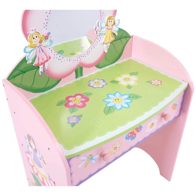 Liberty House Toys Fairy Dressing Table and Stool