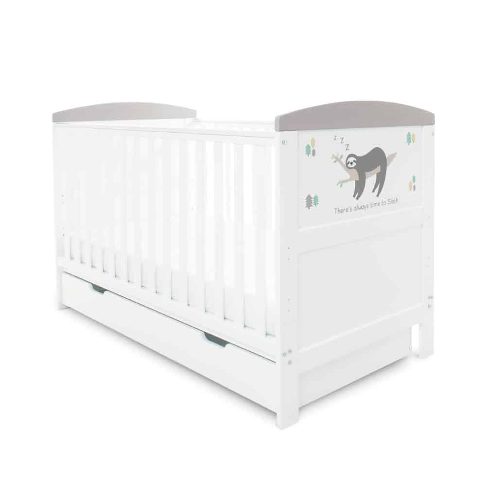 cot bed with drawers underneath