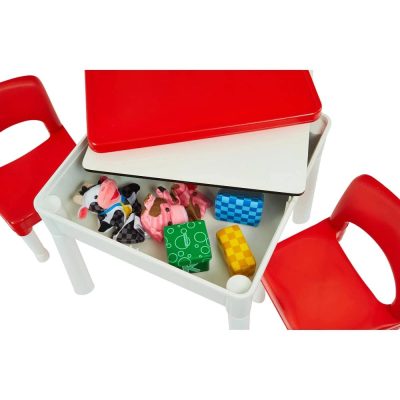 Liberty House Toys 6 in 1 Activity Table and Chairs