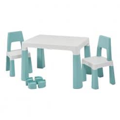 Liberty House Toys Green Kids Height Adjustable Table and Chairs Set