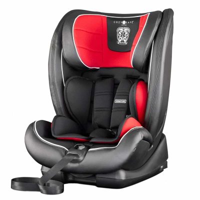 Cozy N Safe Excalibur Black/ Red Car Seat