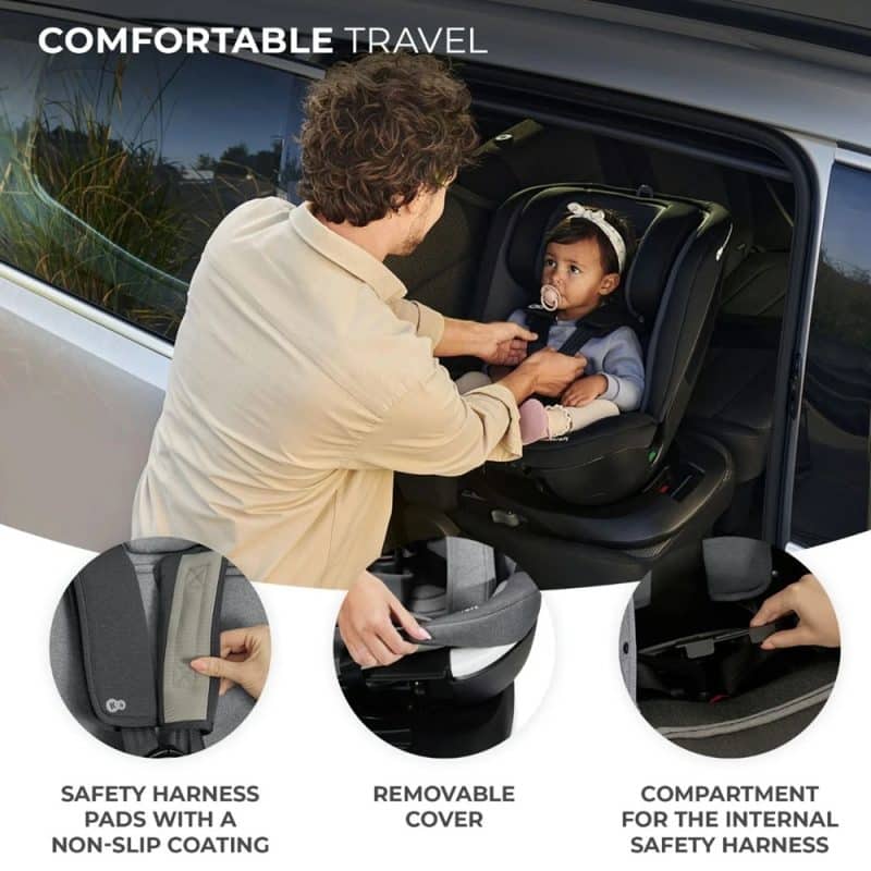 Kinderkraft XPEDITION 2 i-Size Car Seat 40-150cm Black