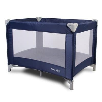 Red Kite Sleeptight Travel Cot - Blueberry