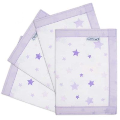 Airwrap 4 Sided Cot Protector - Purple Star