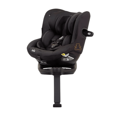 Joie i-Spin 360 Coal i-Size Car Seat plus Accessories