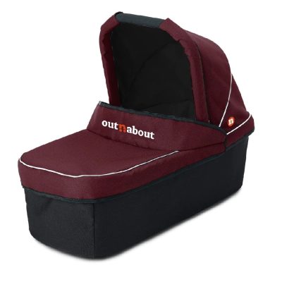 Out 'n' About Nipper Single Carrycot Brambleberry Red