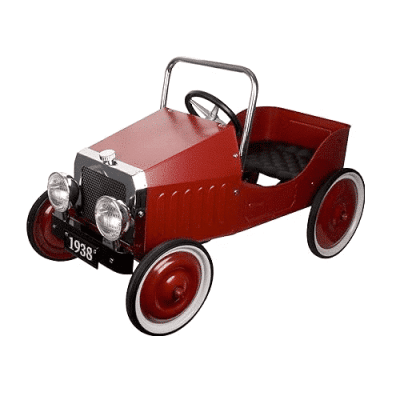 Great Gizmos Classic Pedal Car Red