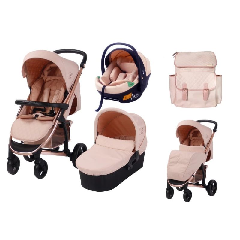My Babiie Billie Faiers Blush i-Size Travel System with Changing Bag