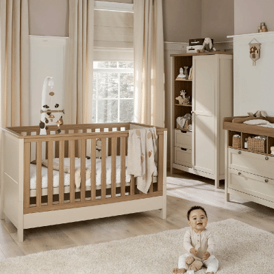 Mamas & Papas Harwell 3 Piece Nursery Room Set - Cashmere