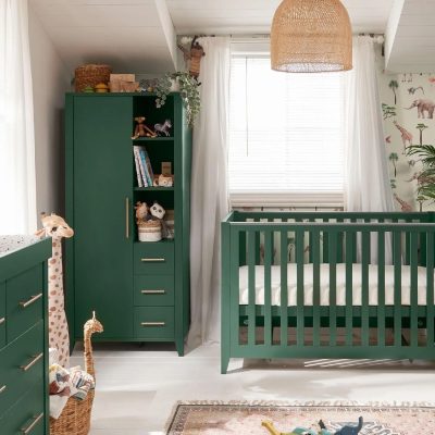 Mamas & Papas Melfi 3 Piece Nursery Set Green
