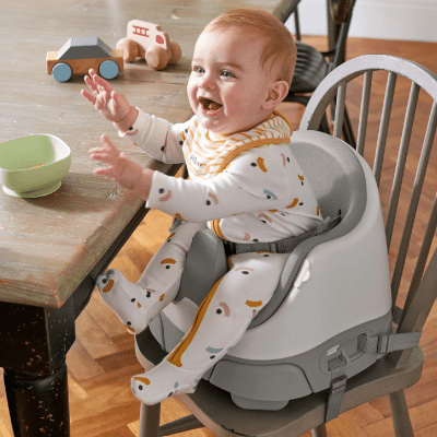 Mamas & Papas Bug Floor and Booster Seat with Activity Tray - Grey