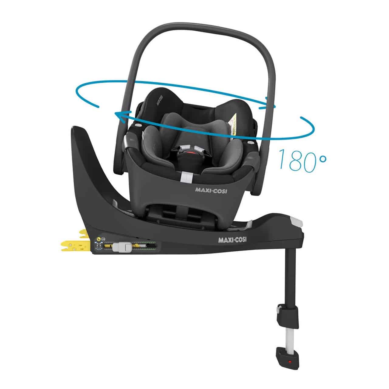 Maxi-Cosi 360 Pro Family bundle – Includes our Pebble 360 Pro & Pearl 360  Pro car seats with slide out, rotating FamilyFix 360 Pro base – from birth  up to 4 years