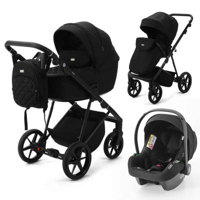 Mee-Go Milano Evo 3in1 Travel System Abstract Black