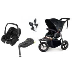 Out 'n' About V5 Nipper Single Forest Black Cabriofix Travel System