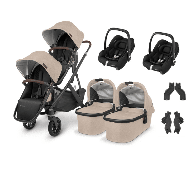 uppababy liam twin travel system