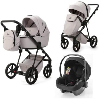 Mee-Go Milano Evo 3in1 Travel System Biscuit